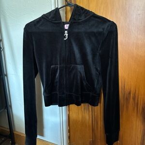 Juicy Couture Black Velour Women's Jacket